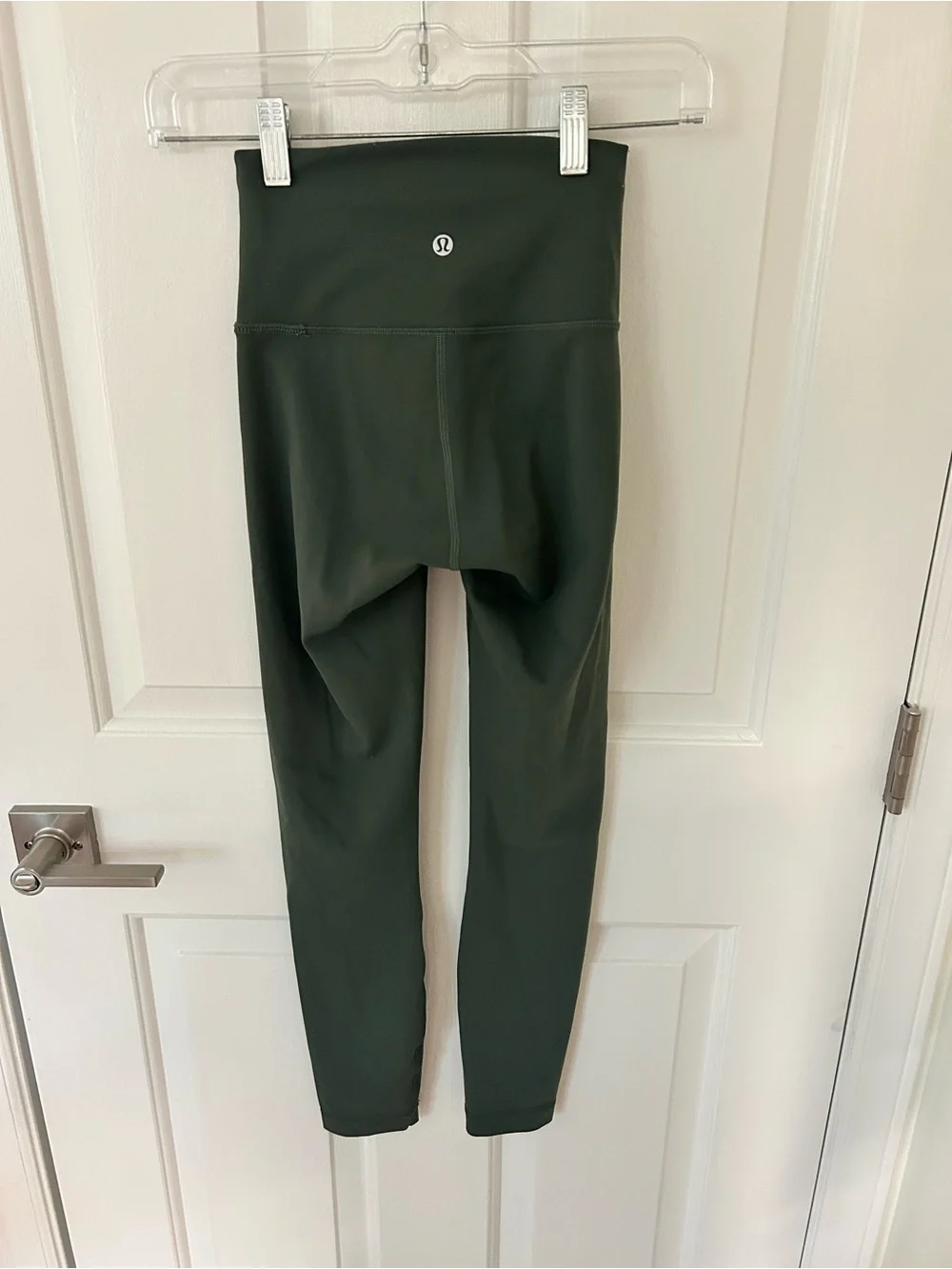 Lululemon Wunder Train High Rise Leggings In Smoked Spruce